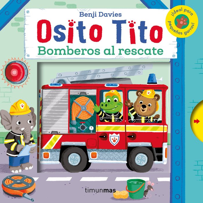 Osito Tito. Bomberos al rescate, de Davies, Benji | portada del libro