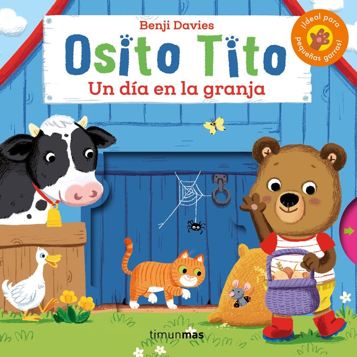 Osito Tito. Un día en la granja, de Davies, Benji | portada del libro