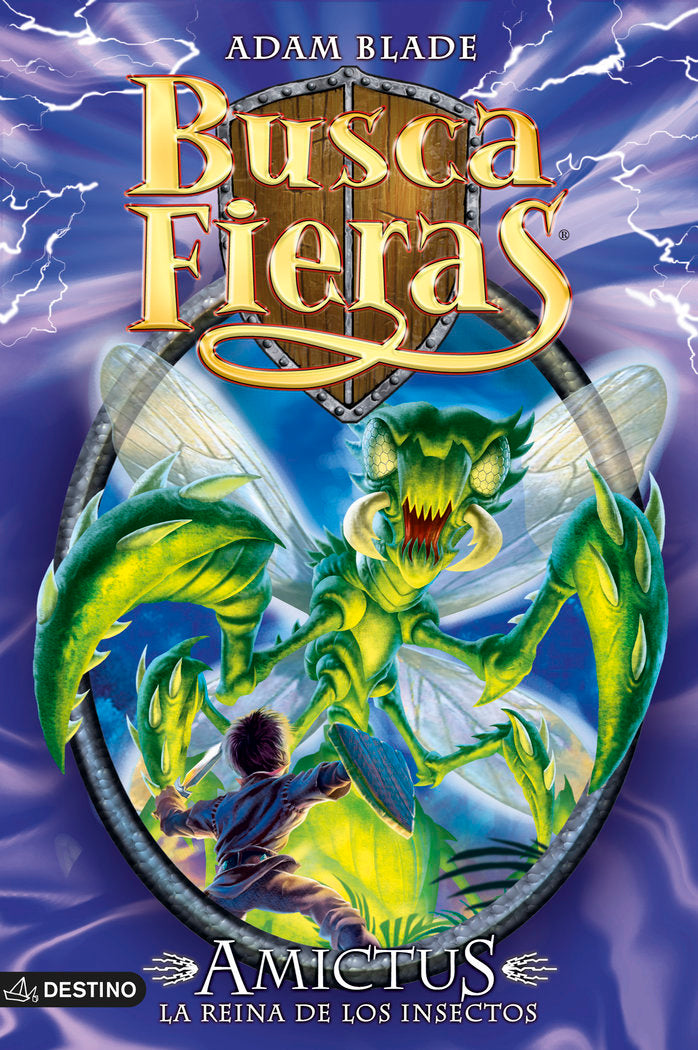 Amictus, la reina de los insectos, de Blade, Adam | portada del libro