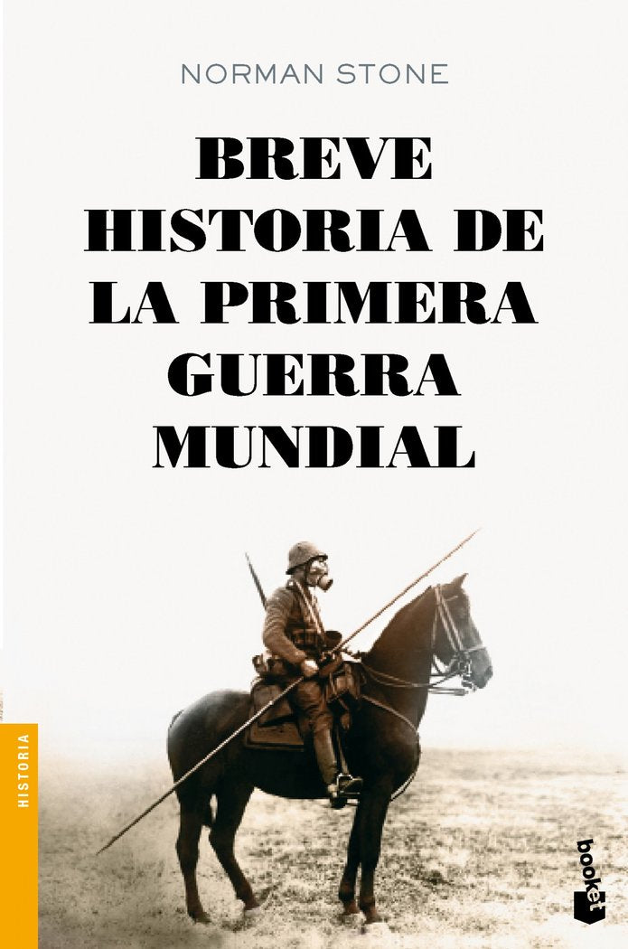 Breve historia de la primera guerra mundial, de Stone | portada del libro