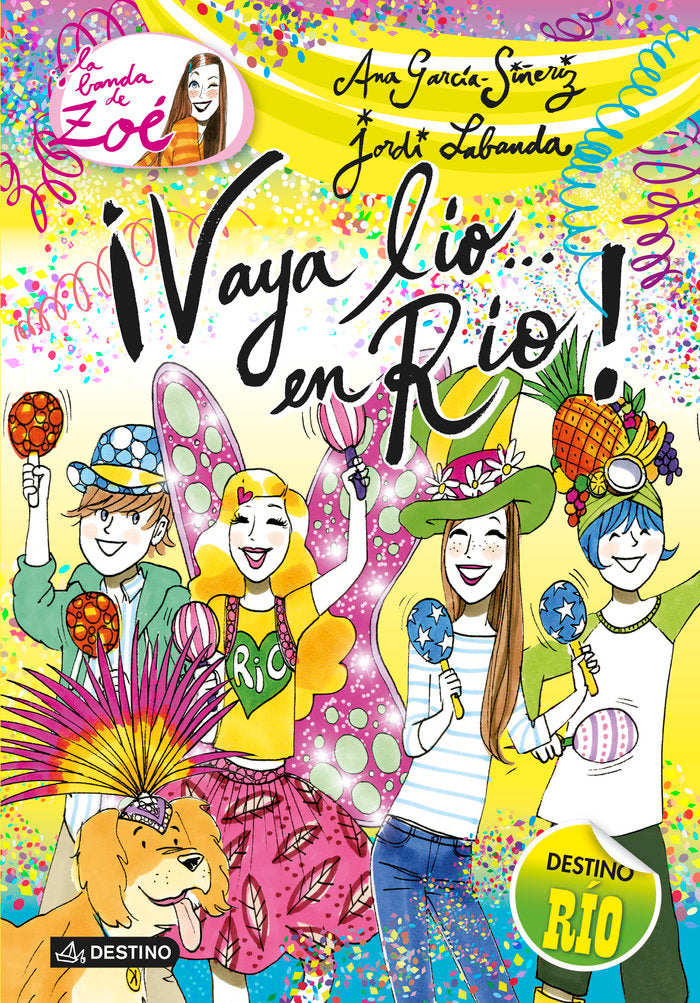 ¡Vaya lío... en Río!, de García-Siñeriz, Ana | portada del libro