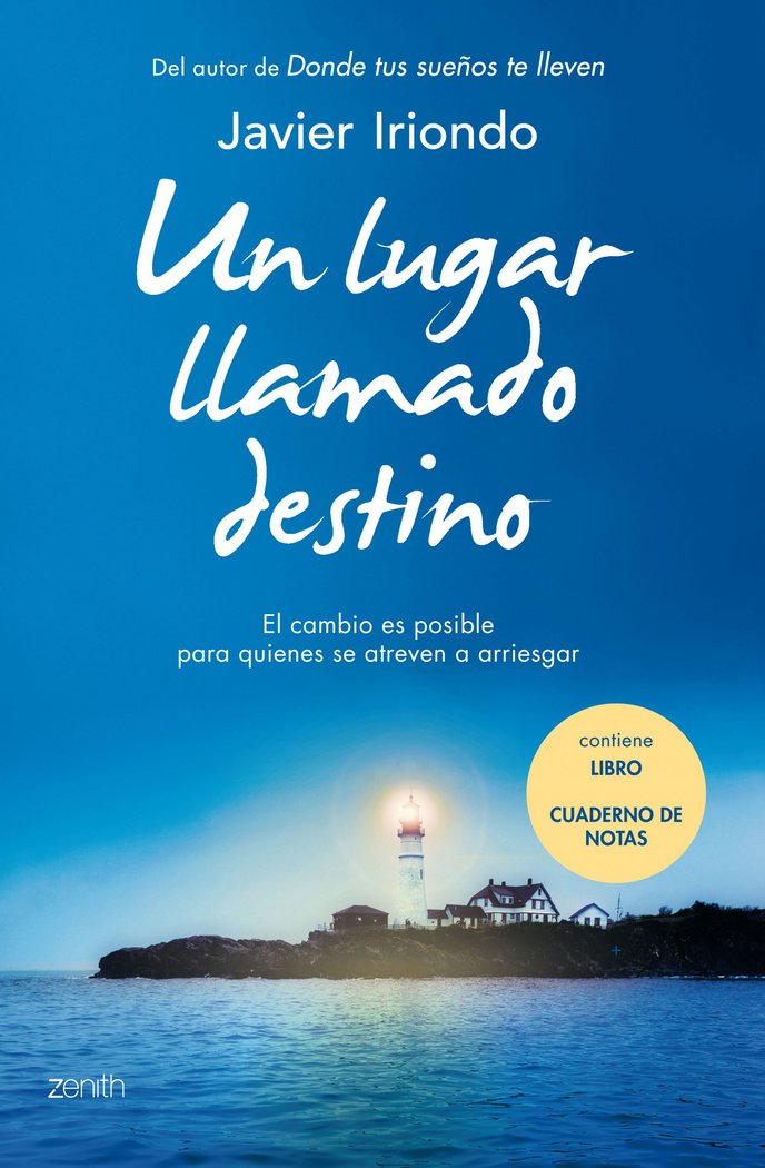 PACK UN LUGAR LLAMADO DESTINO + LIBRETA, de JAVIER IRIONDO NARVAIZA | portada del libro