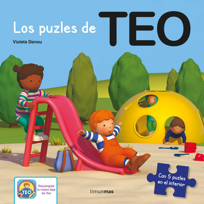 Los puzles de Teo, de Denou | portada del libro