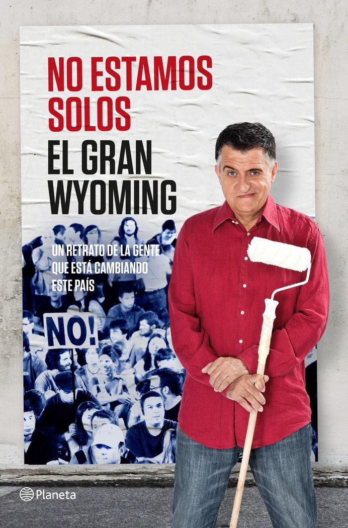 No estamos solos, de El Gran Wyoming | portada del libro