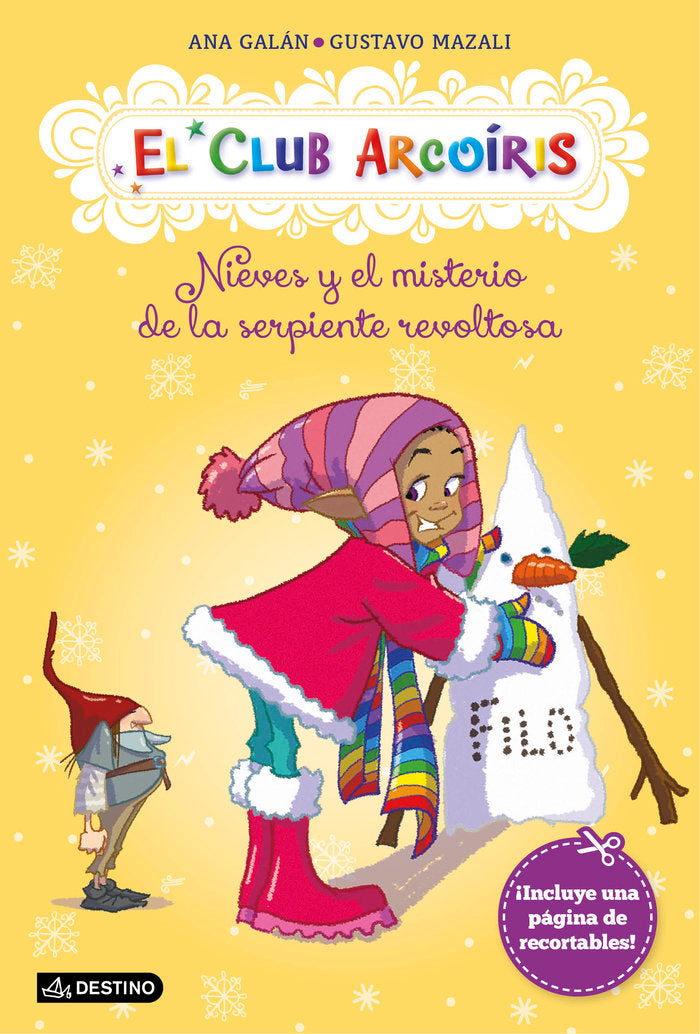 Nieves y el misterio de la serpiente revoltosa, de Galán, Ana | portada del libro