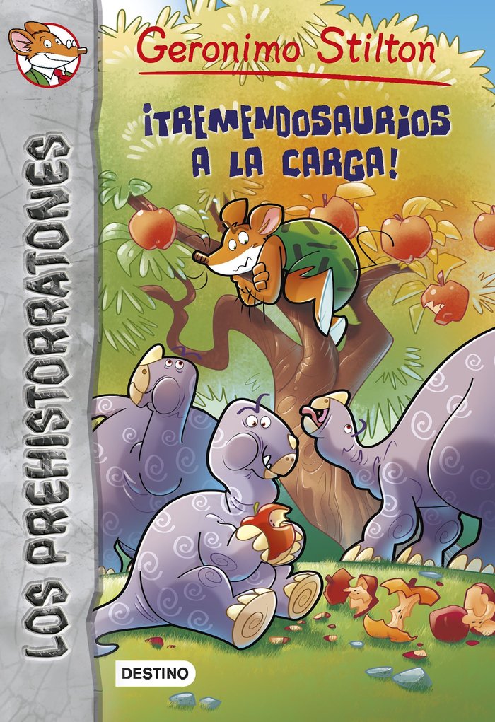 ¡Tremendosaurios a la carga!, de Stilton, Geronimo | portada del libro