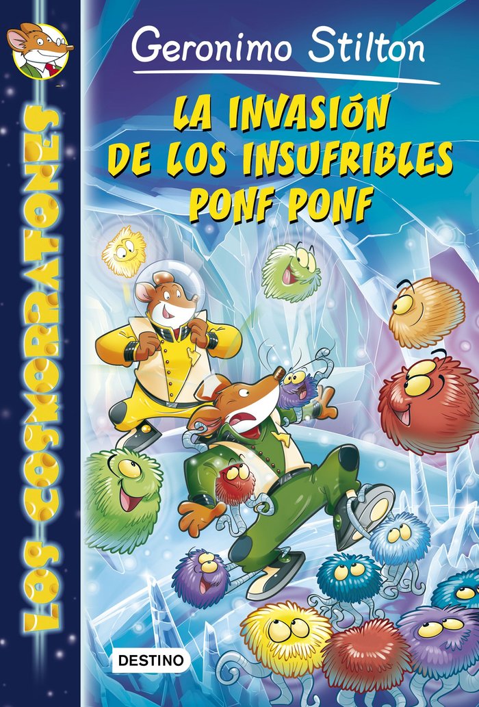La invasión de los insufribles Ponf Ponf, de Stilton, Geronimo | portada del libro