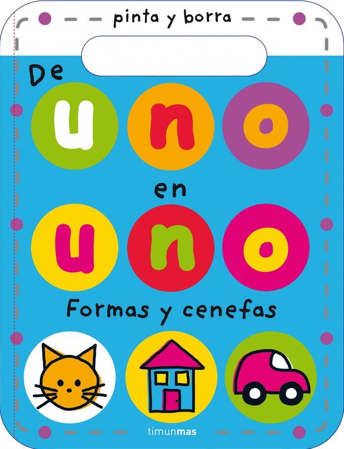 De uno en uno. Formas y cenefas, de Priddy Books | portada del libro