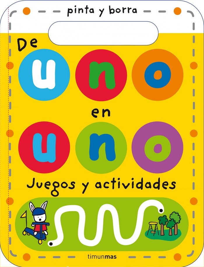 De uno en uno. Juegos y actividades, de Priddy Books | portada del libro