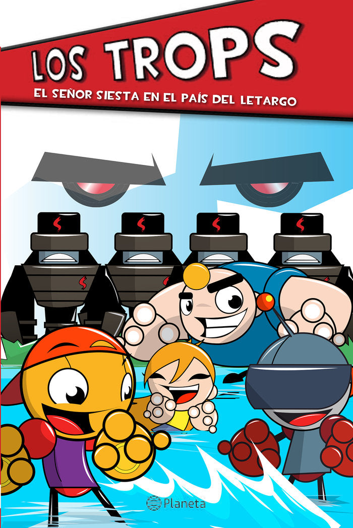Los Trops. El señor Siesta en el país de Letargo., de Vidal Aparicio | portada del libro