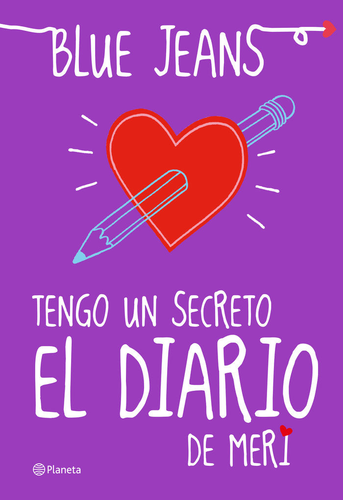 Tengo un secreto: el diario de Meri, de Blue Jeans | portada del libro
