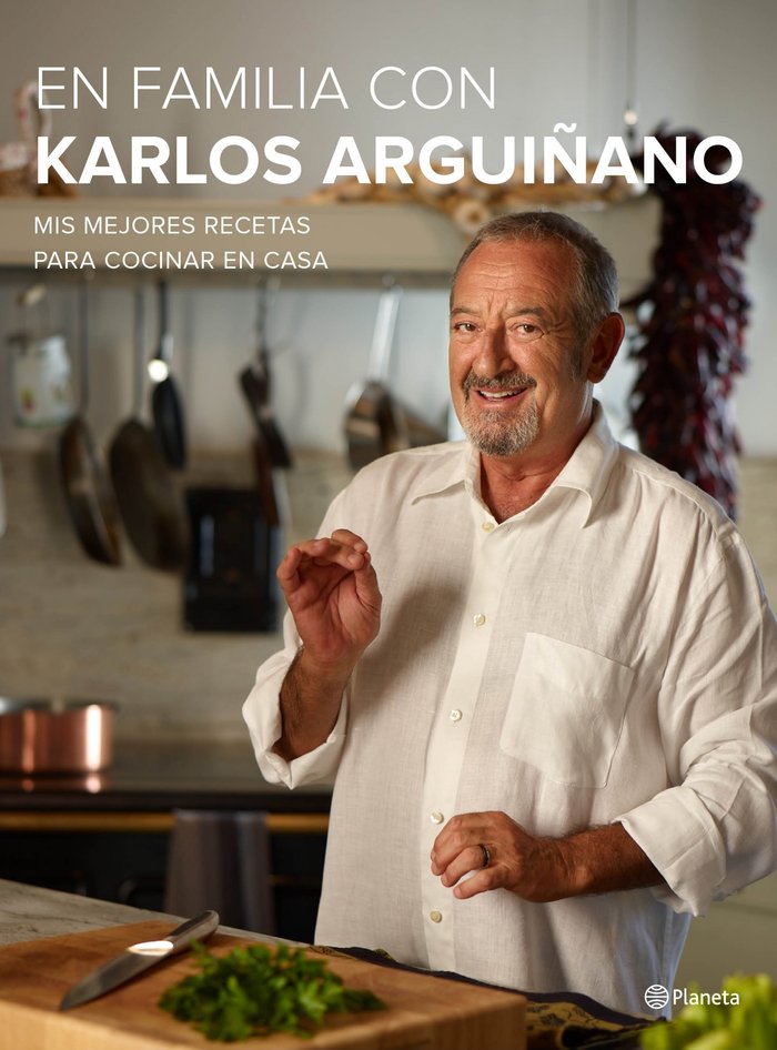 En familia con Karlos Arguiñano, de Arguiñano, Karlos | portada del libro
