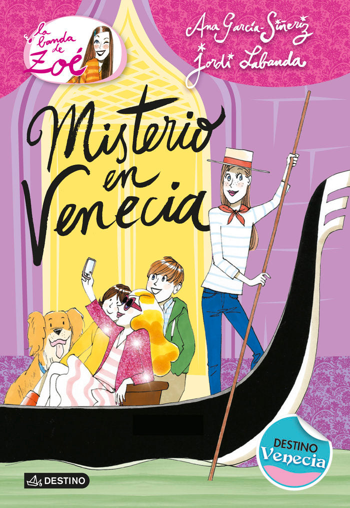 Misterio en Venecia, de García-Siñeriz, Ana | portada del libro