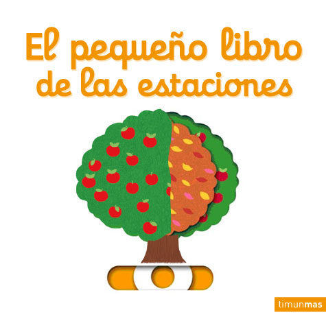 El pequeño libro de las estaciones, de Choux, Nathalie | portada del libro