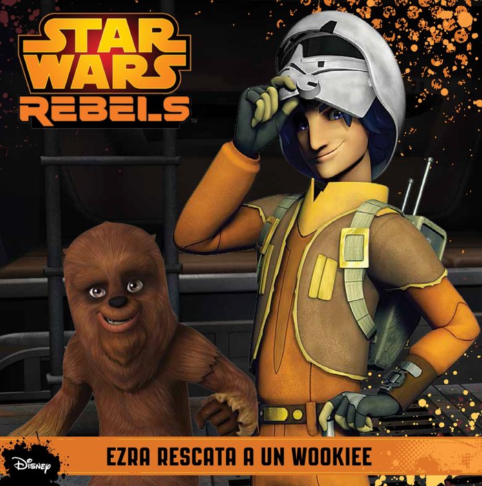 Star Wars Rebels. Ezra rescata a un wookiee, de AA. VV. | portada del libro