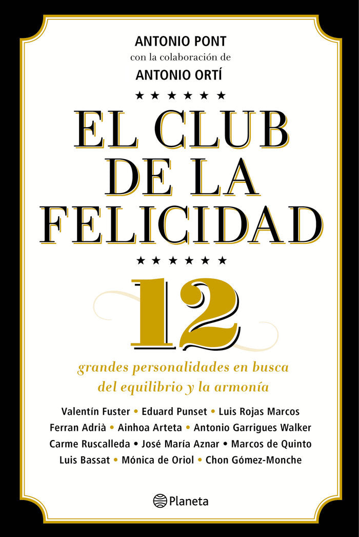 El club de la felicidad, de Pont, Antonio | portada del libro