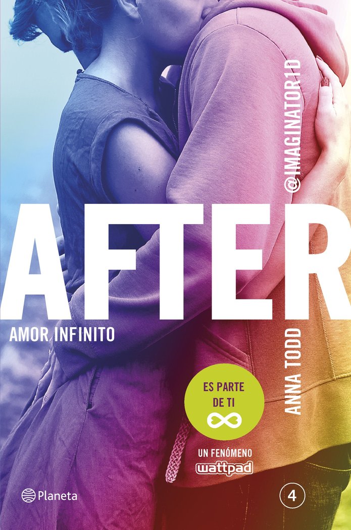 After. Amor infinito (Serie After 4), de Todd, Anna | portada del libro