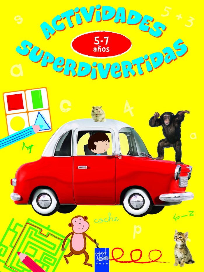 Actividades superdivertidas. 5-7 años, de YOYO | portada del libro