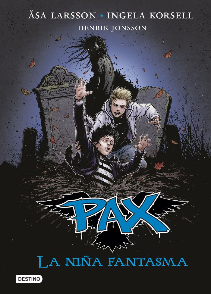 Pax. La niña fantasma, de Larsson, Åsa | portada del libro
