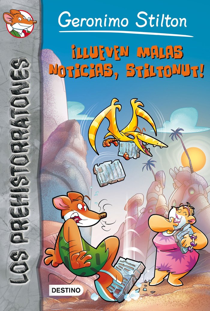 ¡Llueven malas noticias, Stiltonut!, de Stilton, Geronimo | portada del libro