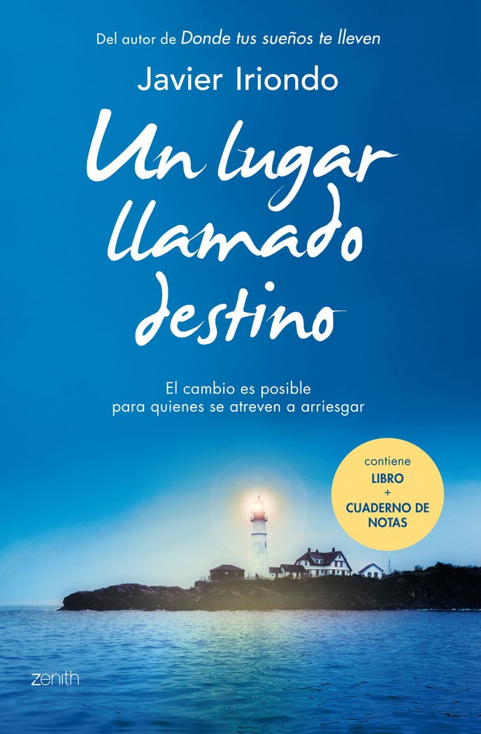 Pack Un lugar llamado destino + cuaderno de notas, de Iriondo Narvaiza | portada del libro