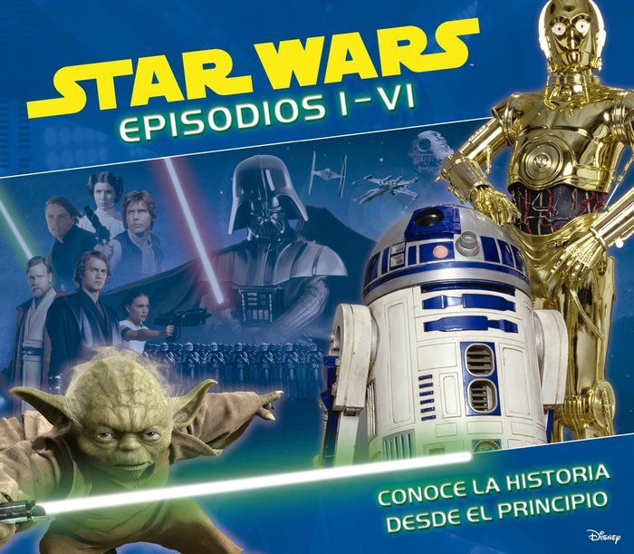 Star Wars. Episodios I-VI, de AA. VV. | portada del libro