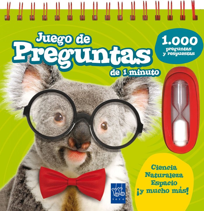 Juego de preguntas de 1 minuto. Ciencia, de YOYO | portada del libro