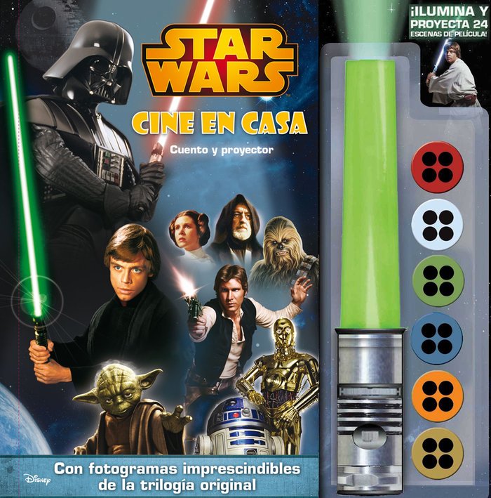 Star Wars. Cine en casa. Sable láser, de AA. VV. | portada del libro