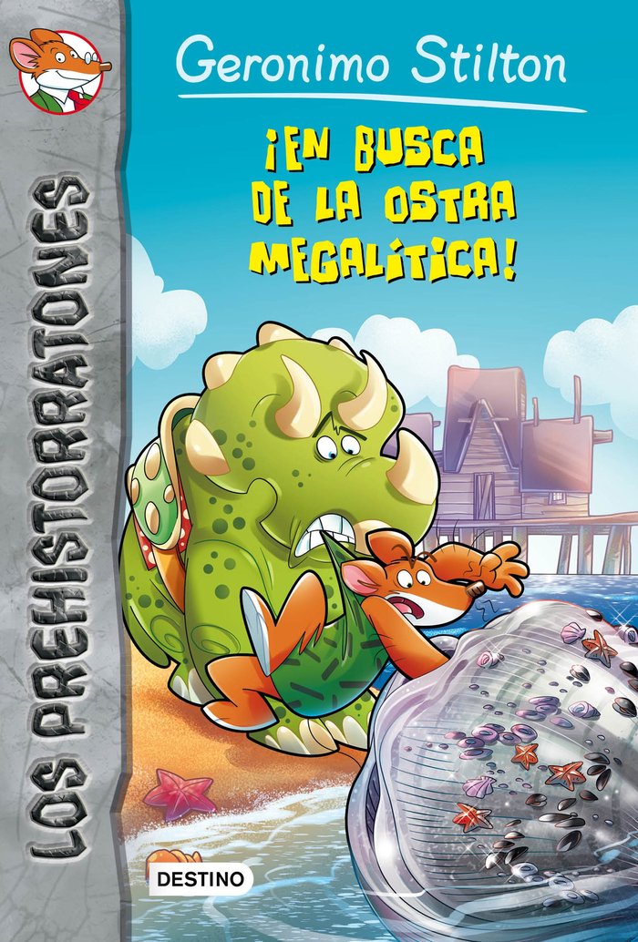 ¡En busca de la ostra megalítica!, de Stilton, Geronimo | portada del libro