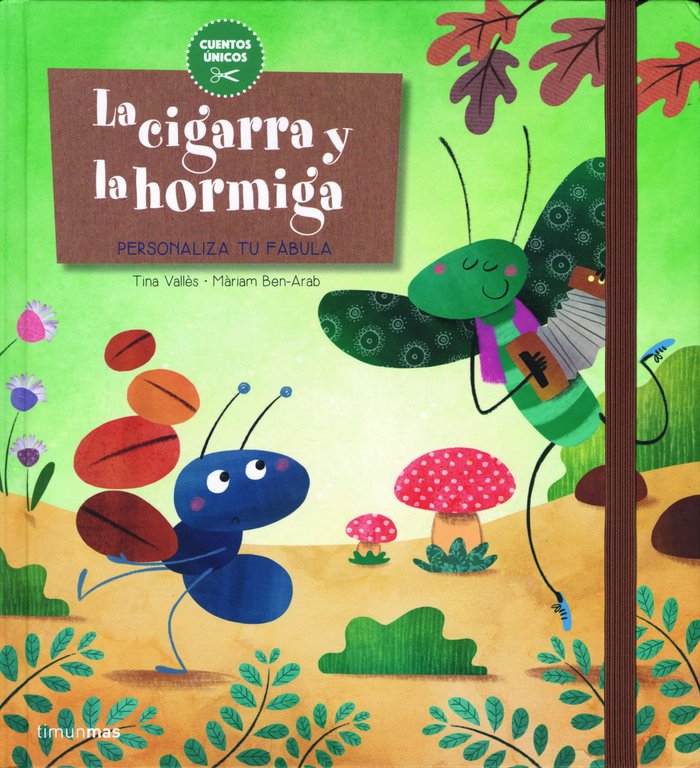 La cigarra y la hormiga, de Vallès | portada del libro
