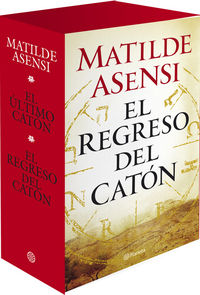 Estuche matilde asensi: el último catón + el regreso del catón, de MATILDE ASENSI | portada del libro