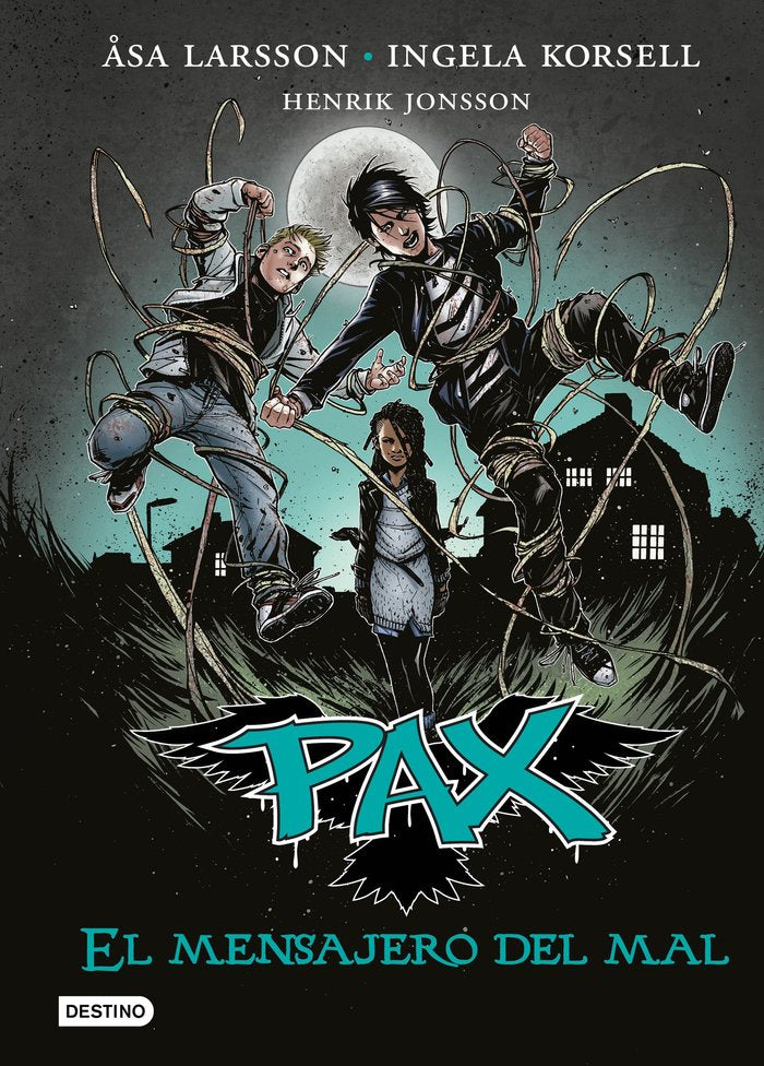 Pax. El mensajero del mal, de Larsson, Åsa | portada del libro