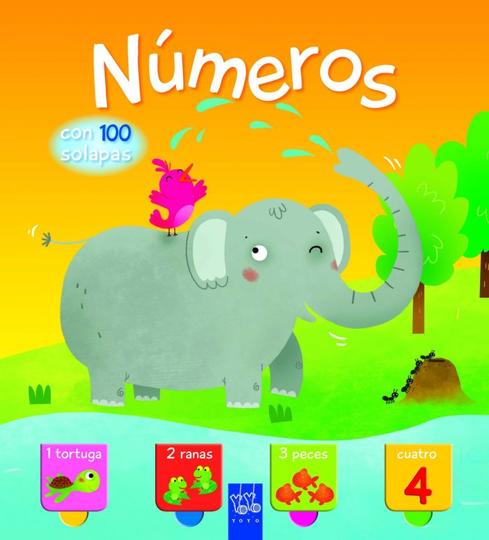Números. Con 100 solapas, de YOYO | portada del libro