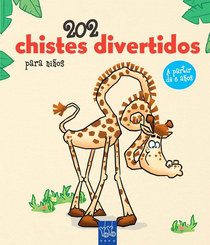202 chistes divertidos para niños. 1, de YOYO | portada del libro