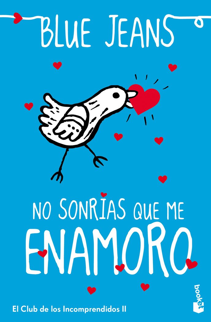 No sonrías que me enamoro, de Blue Jeans | portada del libro