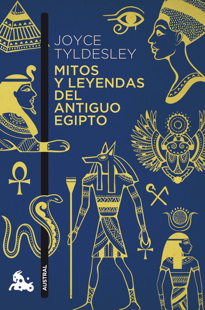 Mitos y leyendas del antiguo Egipto, de Tyldesley | portada del libro