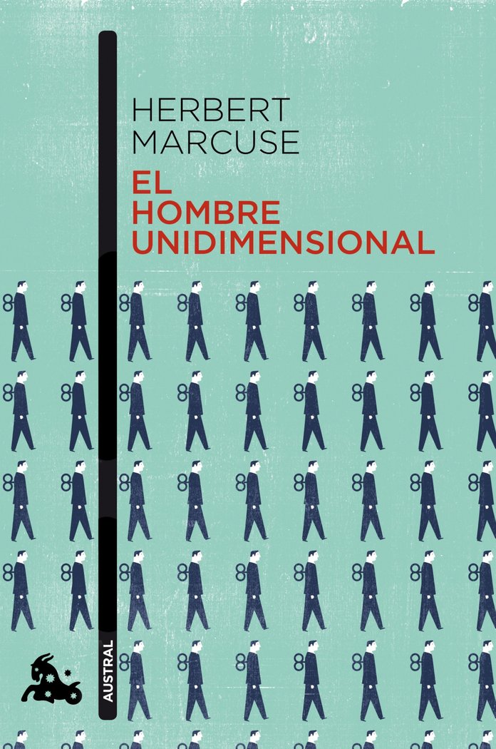 El hombre unidimensional, de Marcuse | portada del libro