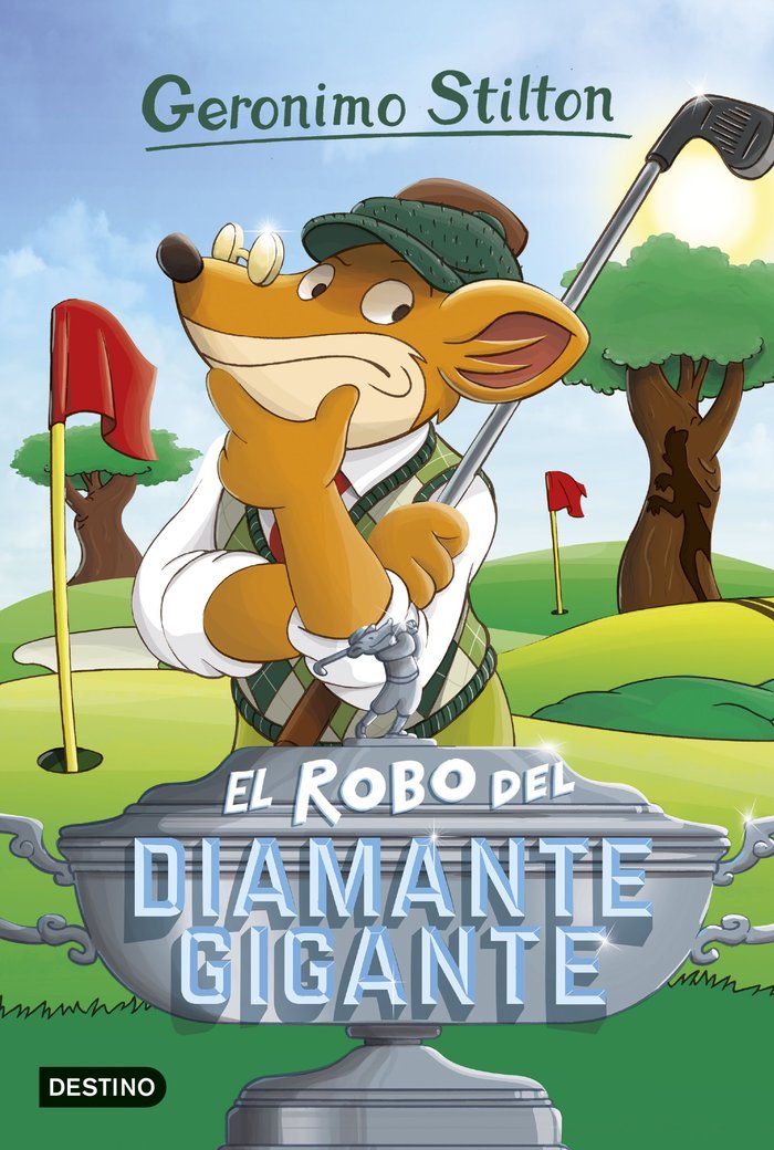 El robo del diamante gigante, de Stilton, Geronimo | portada del libro