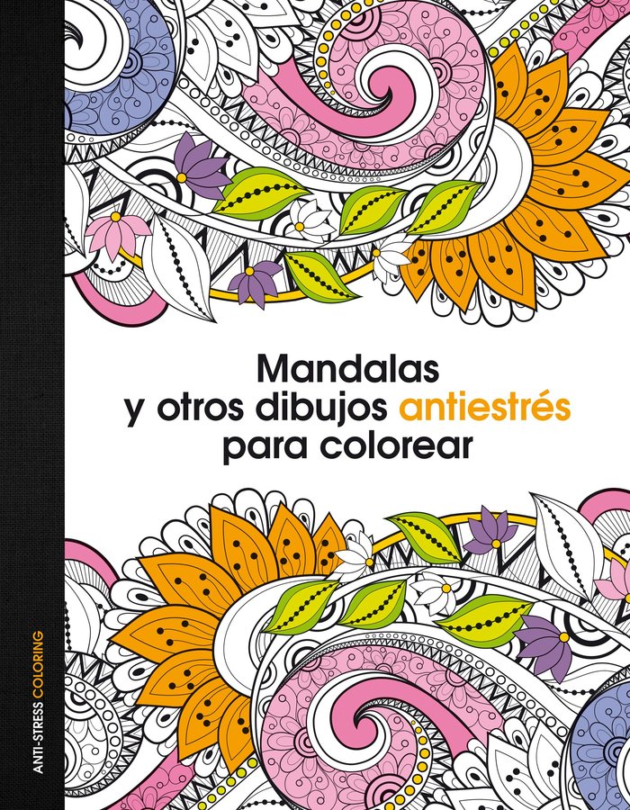 Mandalas y otros dibujos antiestrés para colorear, de AA. VV. | portada del libro