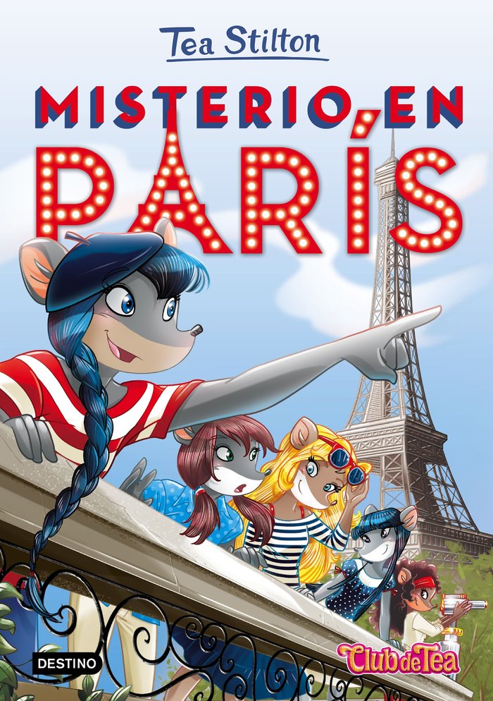 Misterio en París, de Stilton, Tea | portada del libro