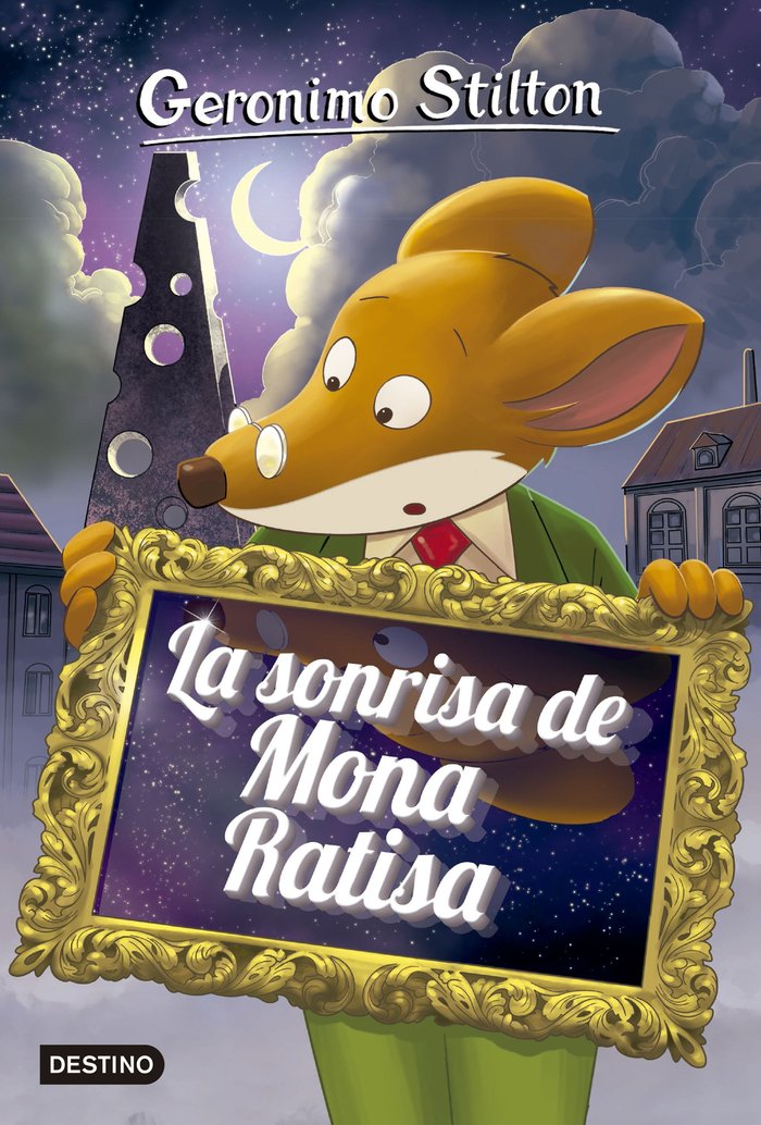 La sonrisa de Mona Ratisa, de Stilton, Geronimo | portada del libro