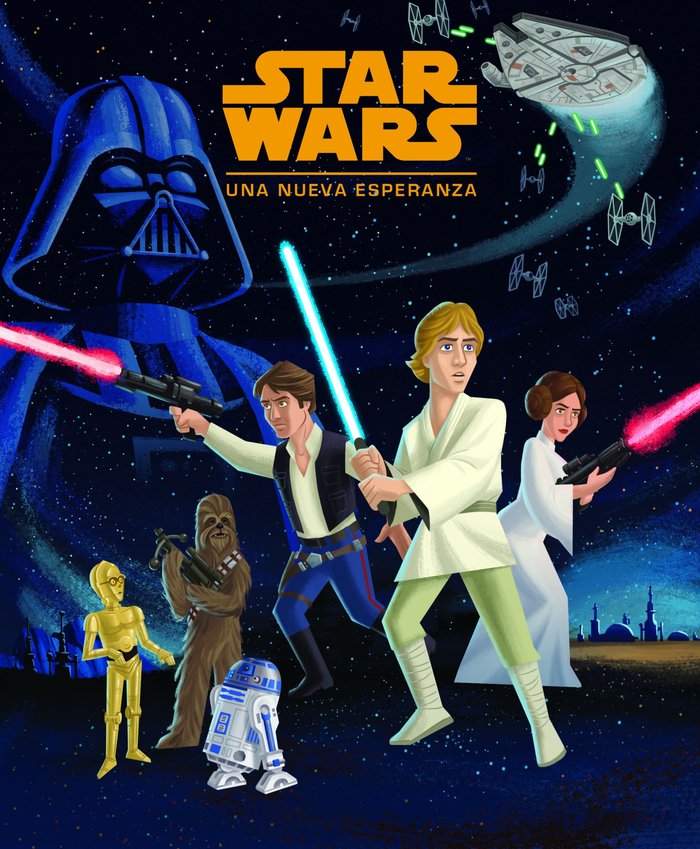 Star Wars. Una nueva esperanza, de Star Wars | portada del libro