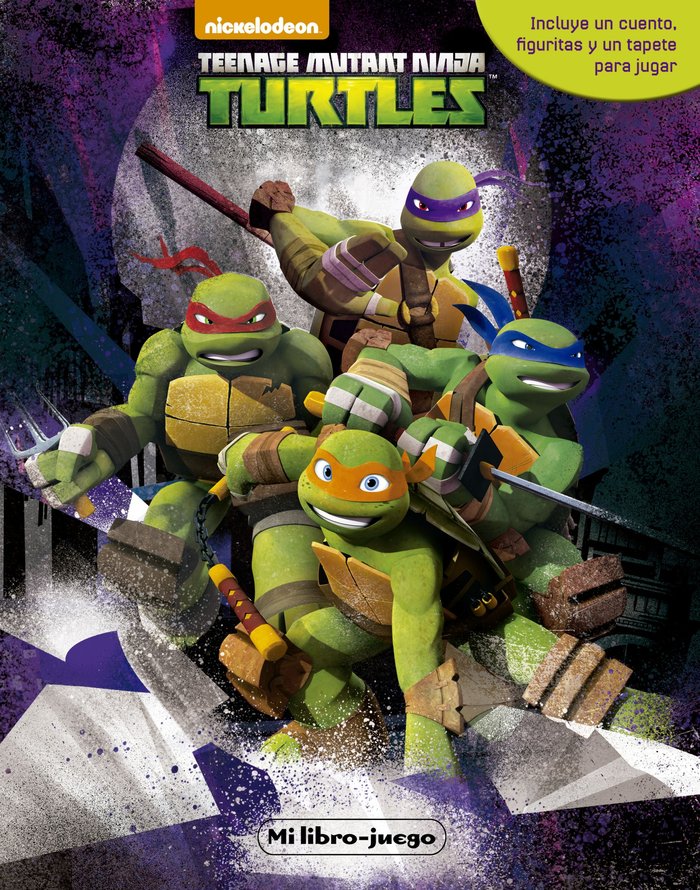 Las Tortugas Ninja. Mi libro-juego, de Las Tortugas Ninja | portada del libro