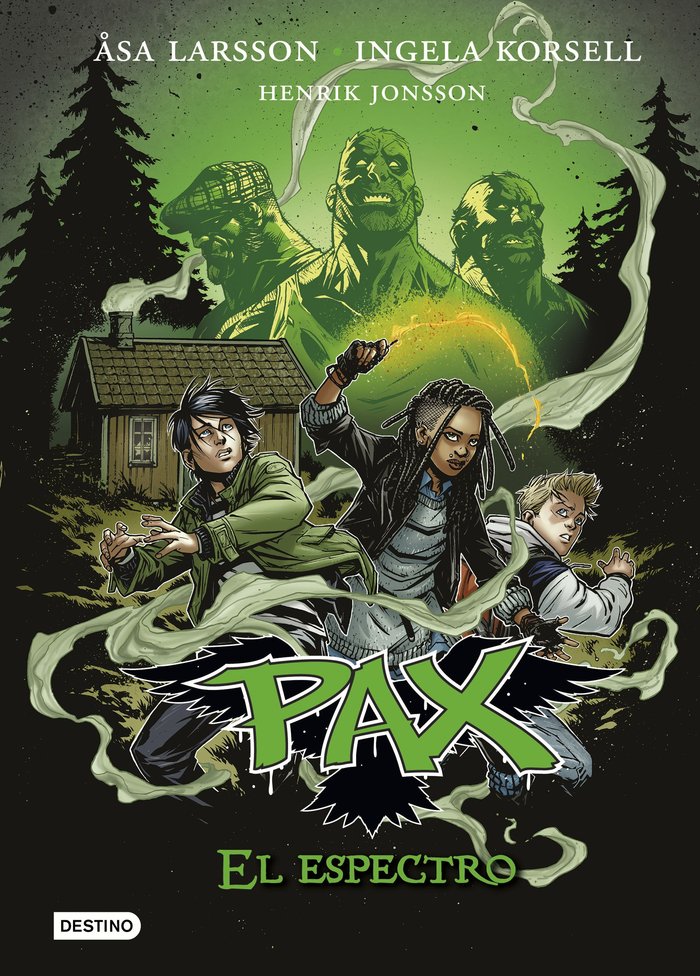 Pax. El espectro, de Åsa Larsson | portada del libro