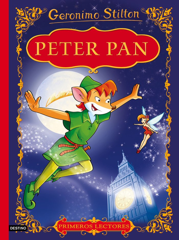 Peter Pan, de Stilton | portada del libro