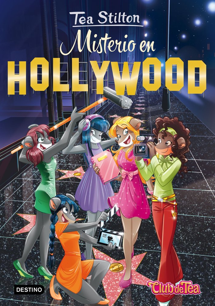 Misterio en Hollywood, de Stilton, Tea | portada del libro