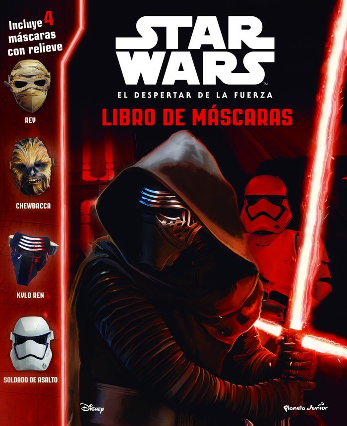 Star Wars. El despertar de la fuerza. Libro de máscaras, de Star Wars | portada del libro