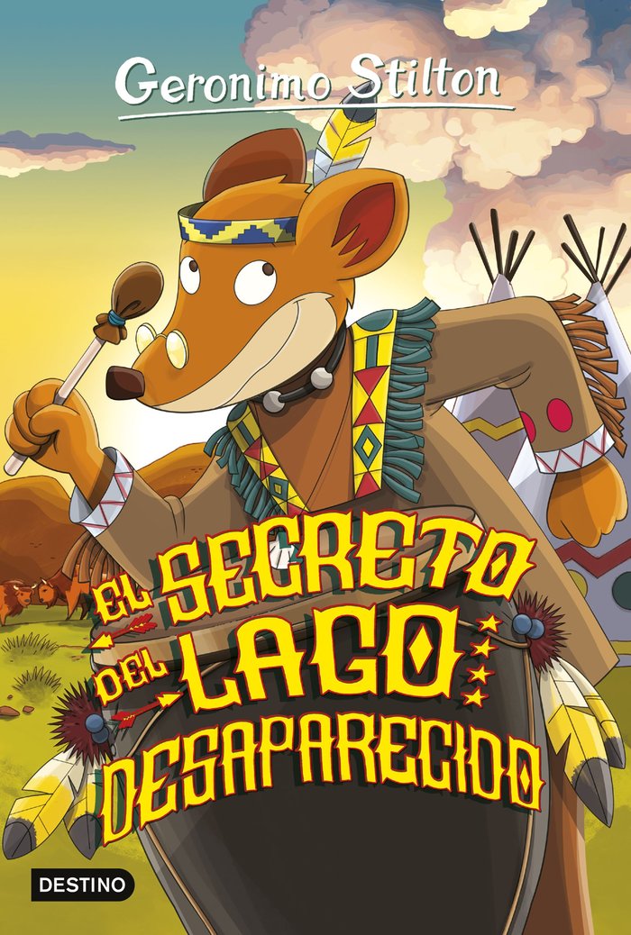 El secreto del lago desaparecido, de Stilton, Geronimo | portada del libro