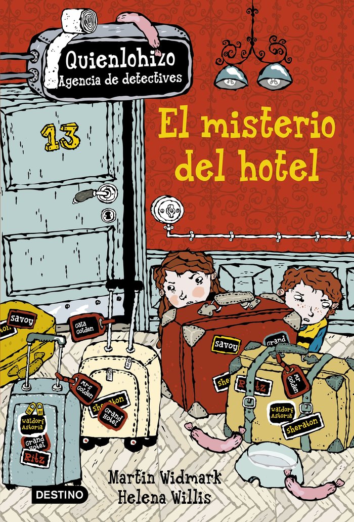 El misterio del hotel, de Widmark, Martin | portada del libro
