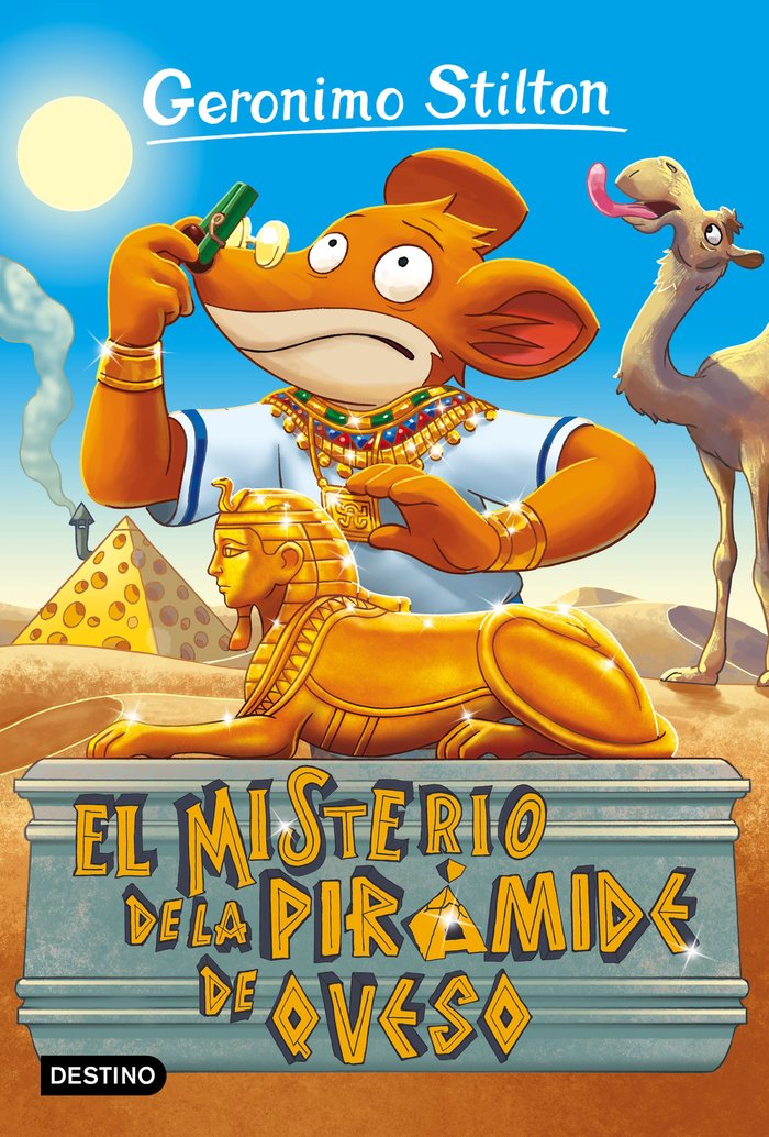 El misterio de la pirámide de queso, de Stilton, Geronimo | portada del libro
